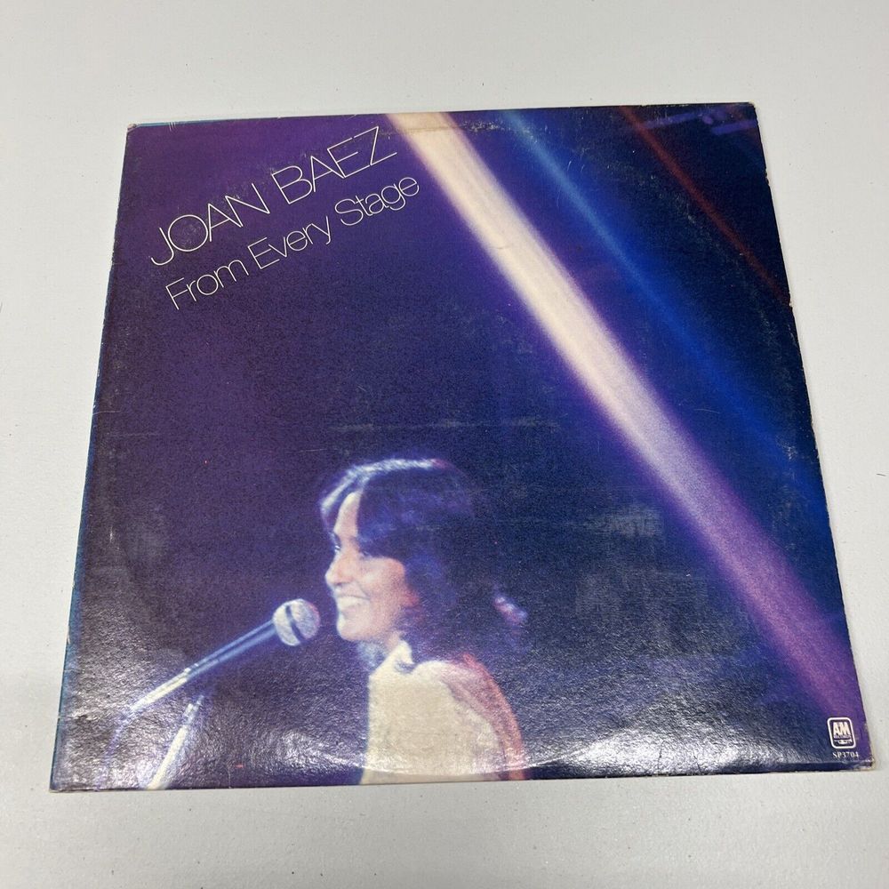 Joan Baez From Every Stage Live Double LP 1976 Vinyl Album - Blowin' In The Wind